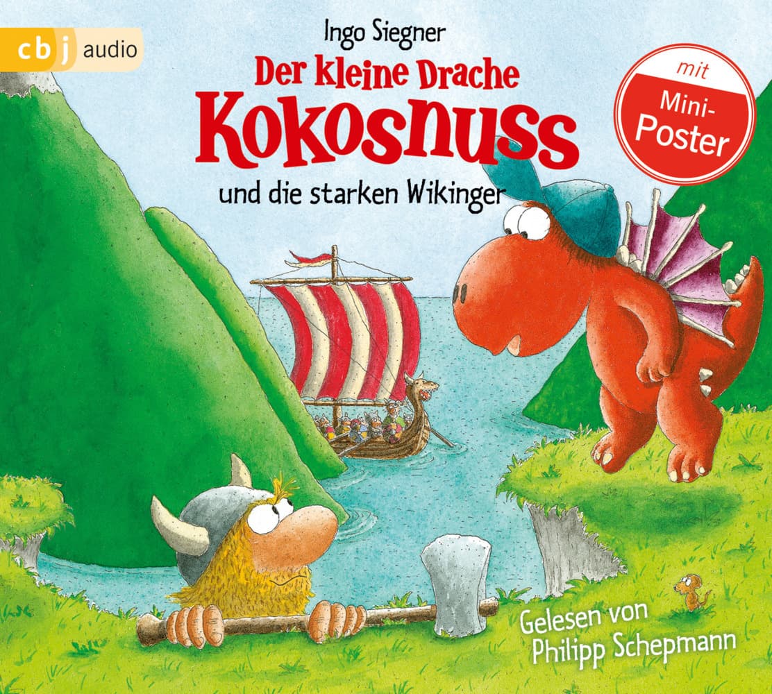 Der kleine Drache Kokosnuss und die starken Wikinger,1 Audio-CD