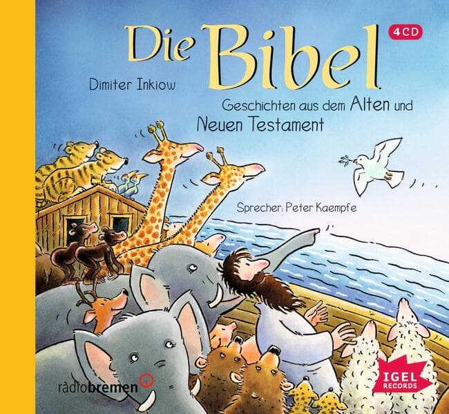 Die Bibel. Geschichten aus dem Alten und Neuen Testament,4 Audio-CD