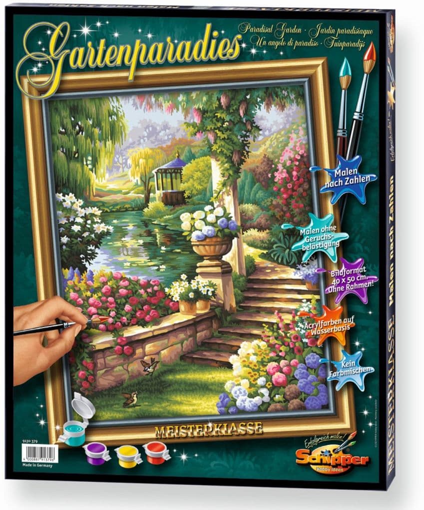 Schipper Malen nach Zahlen - Gartenparadies
