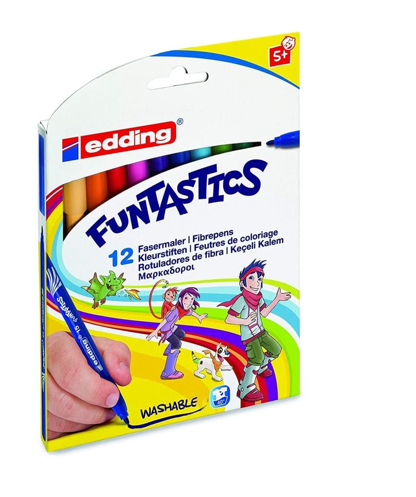 edding Fasermaler e-15 FUNTASTICS 1mm 12er Set