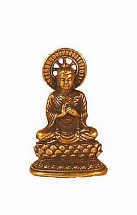 Buddha Messing 3 cm