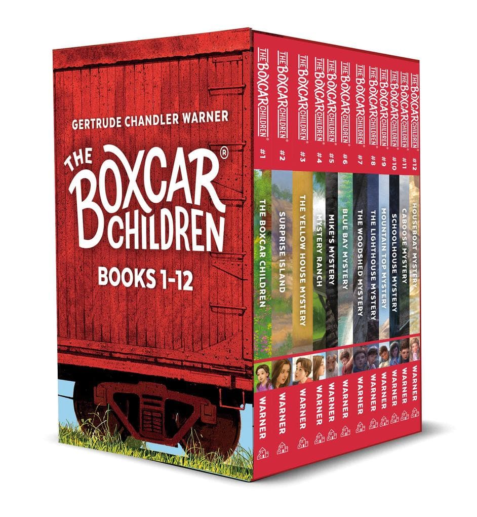 The Boxcar Children Bookshelf (Books 1-12)
