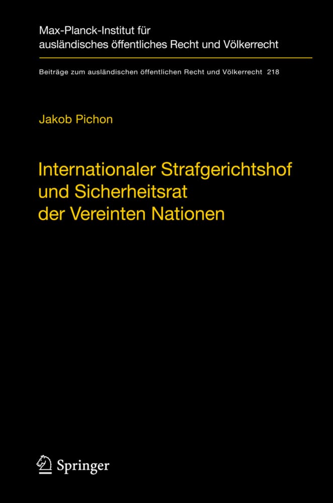 Internationaler Strafgerichtshof und Sicherheitsrat der Vereinten Nationen