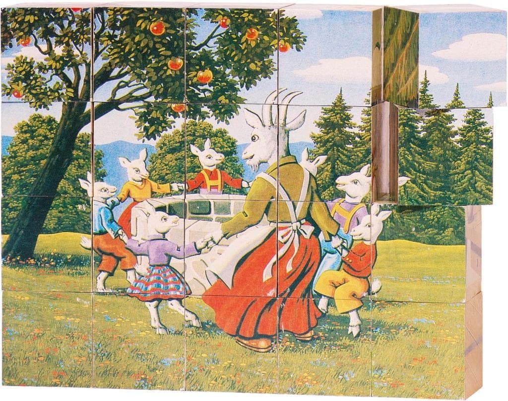 Würfelpuzzle Märchen