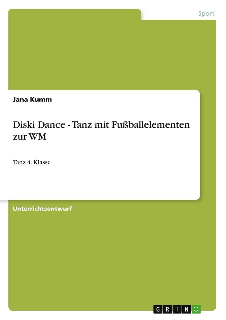 Diski Dance - Tanz mit Fußballelementen zur WM