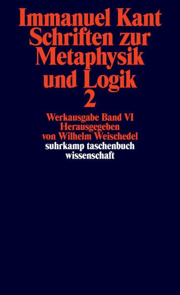 Schriften zur Metaphysik und Logik.Tl.2