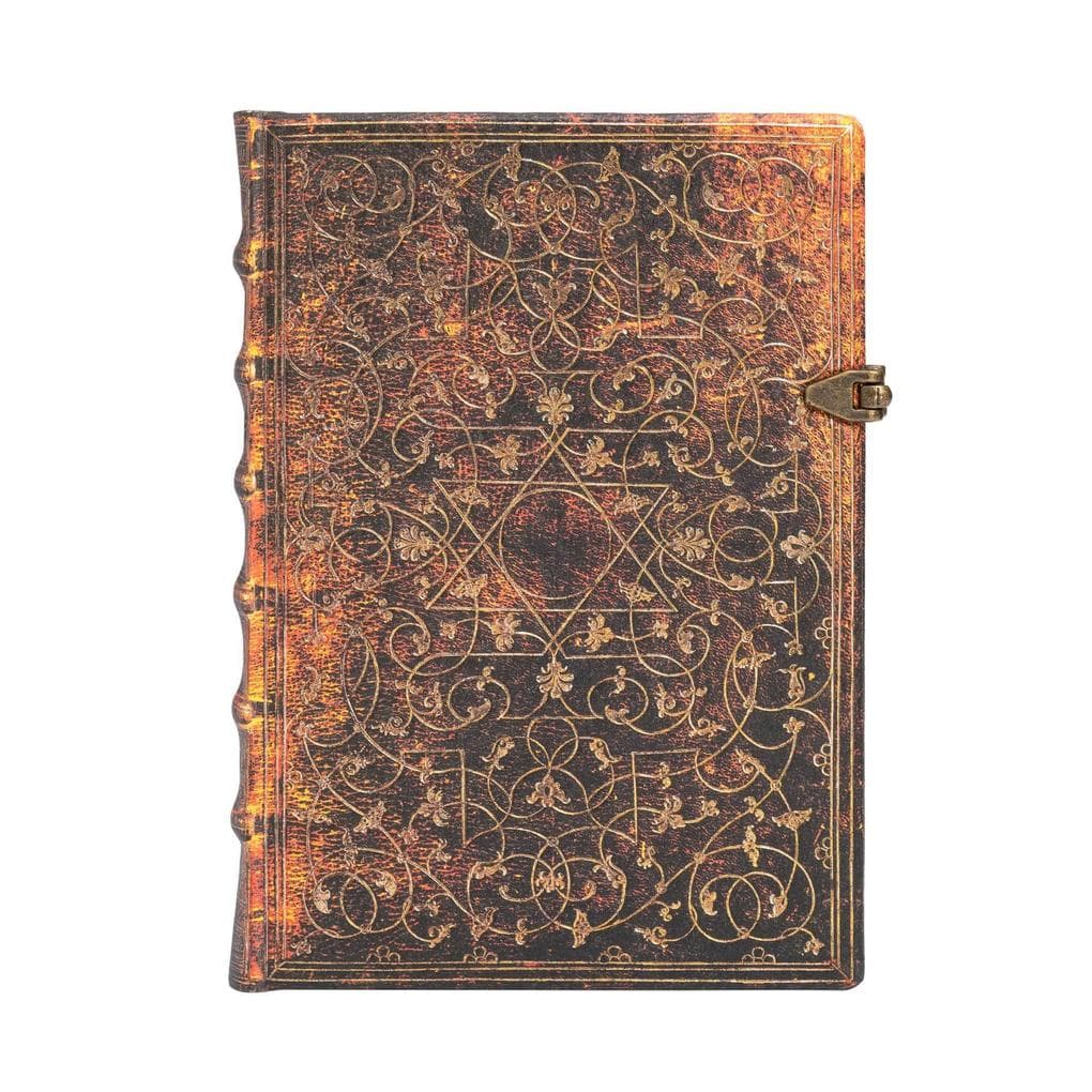 Paperblanks Grolier Grolier Ornamentali Hardcover MIDI Lined Clasp Closure 240 Pg 120 GSM