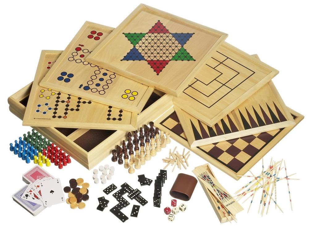 Philos - Holz-Spielesammlung 100