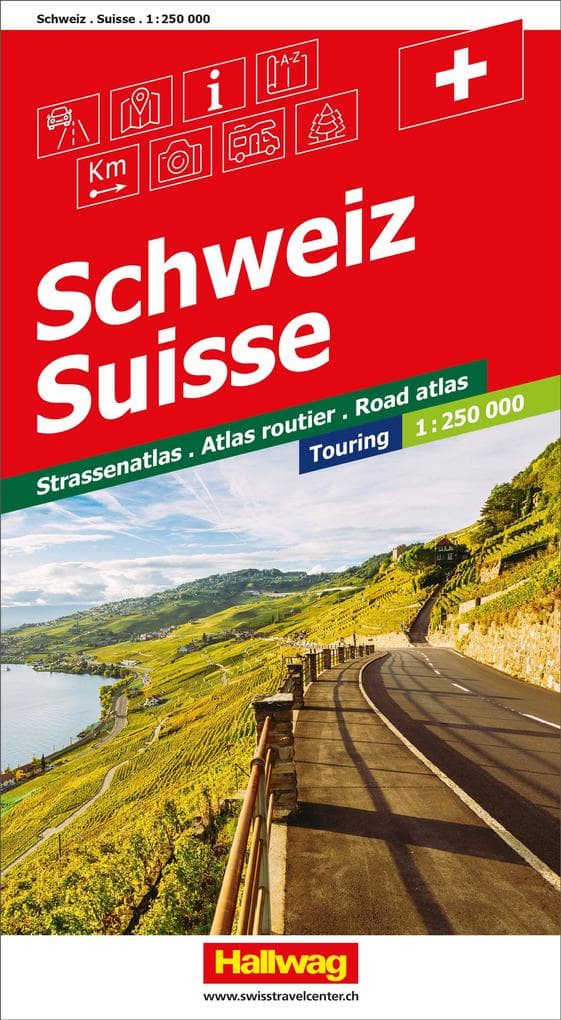 Hallwag Touring Strassenatlas Schweiz