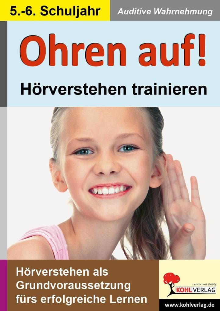 Ohren auf! - Hörverstehen trainieren 5./6. Schuljahr