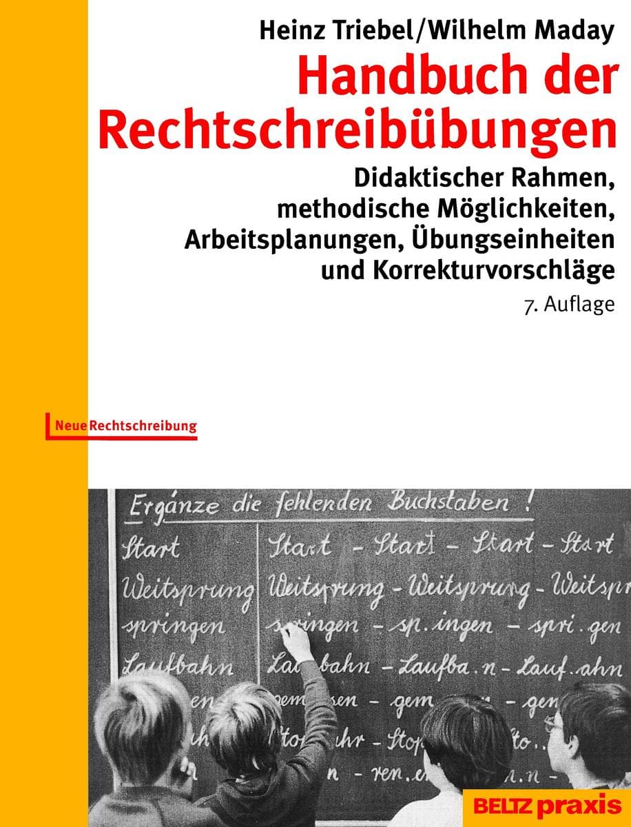 Handbuch der Rechtschreibübungen