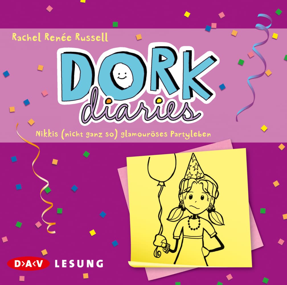 DORK Diaries - Nikkis (nicht ganz so) glamouröses Partyleben,2 Audio-CDs
