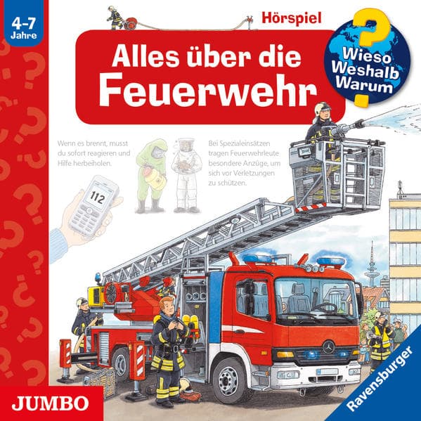 Alles über die Feuerwehr,Audio-CD