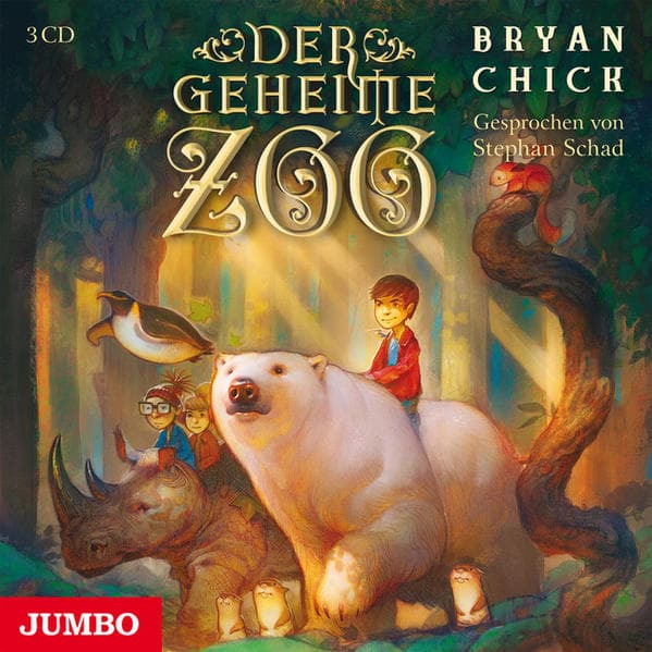 Der geheime Zoo,1 Audio-CD, 1 MP3