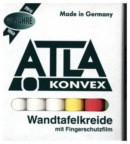 Kreide, farblich sortiert, 12er-Packung