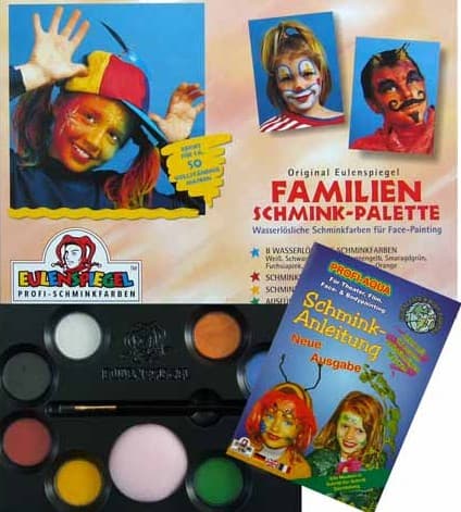 Corvus A190640 - Eulenspiegel: Familien Schmink-Palette