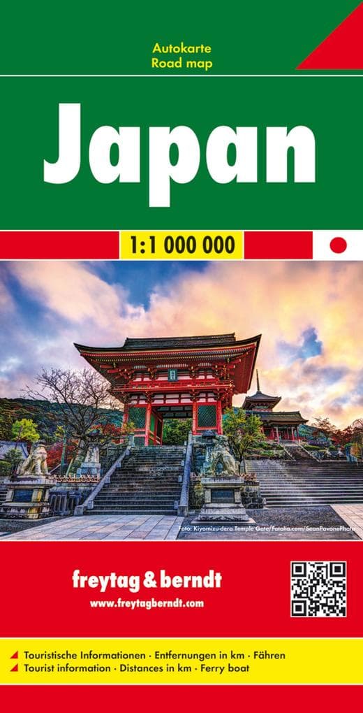 Japan, Autokarte 1:1.000.000