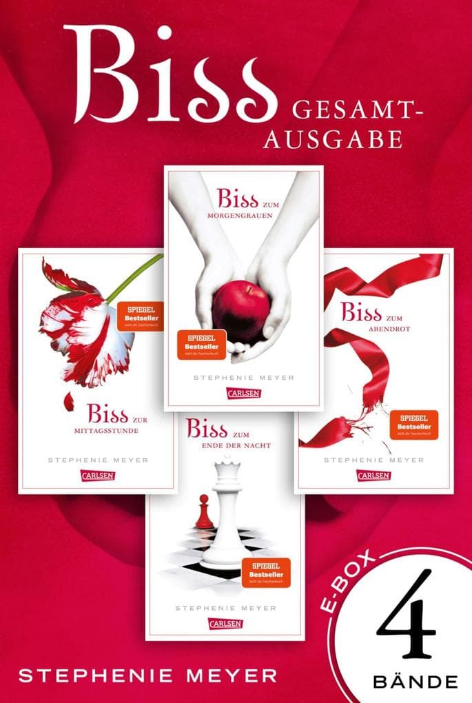 Bella und Edward. Bis(s)-Gesamtausgabe, Band 1 - 4