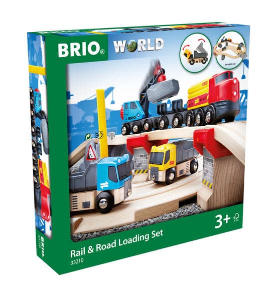 BRIO - Straßen & Schienen Steinverlade Set