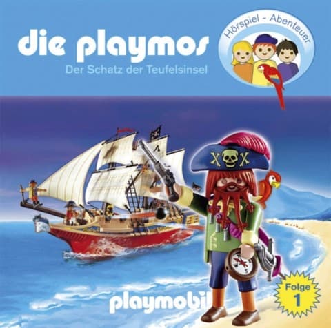 Die Playmos - Der Schatz der Teufelsinsel,1 Audio-CD