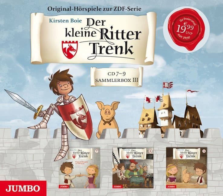 Der kleine Ritter Trenk - Sammelbox III.Box.3,Audio-CD