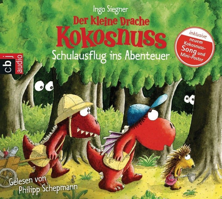 Der kleine Drache Kokosnuss - Schulausflug ins Abenteuer,1 Audio-CD