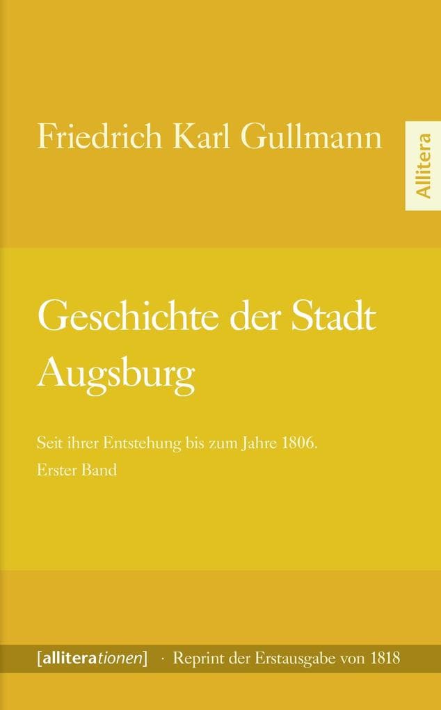 Geschichte der Stadt Augsburg