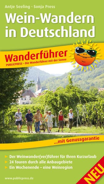PublicPress Wanderführer Wein-Wandern in Deutschland