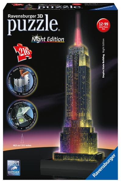 Ravensburger - Empire State Building bei Nacht, 216 Teile