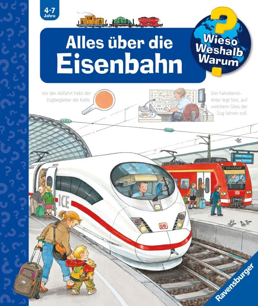 8.	Patricia Mennen: Wieso? Weshalb? Warum?, Band 8: Alles über die Eisenbahn