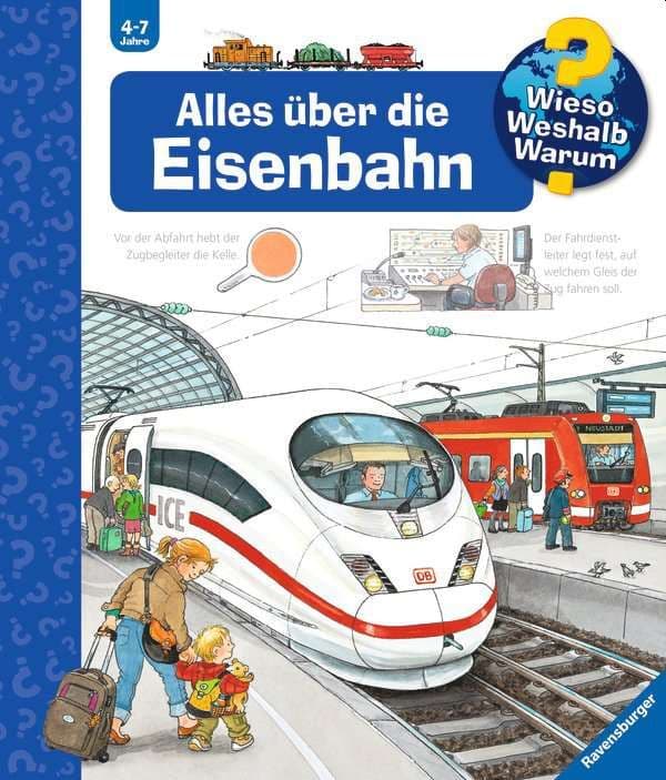 Wieso? Weshalb? Warum?, Band 8: Alles über die Eisenbahn