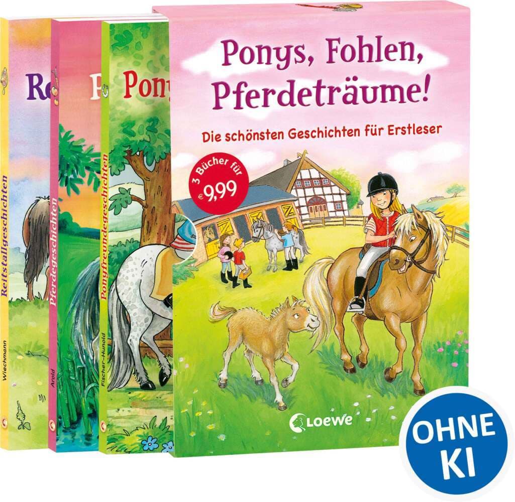Leselöwen - Ponys, Fohlen, Pferdeträume!