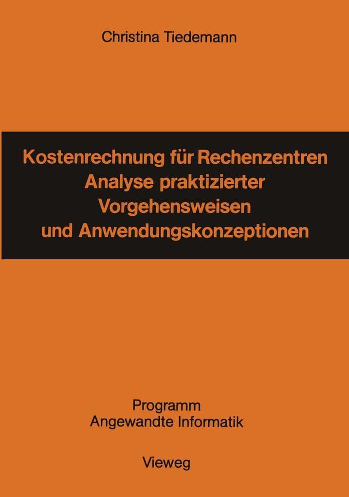 Kostenrechnung für Rechenzentren