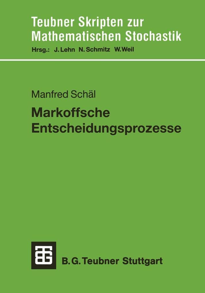 Markoffsche Entscheidungsprozesse
