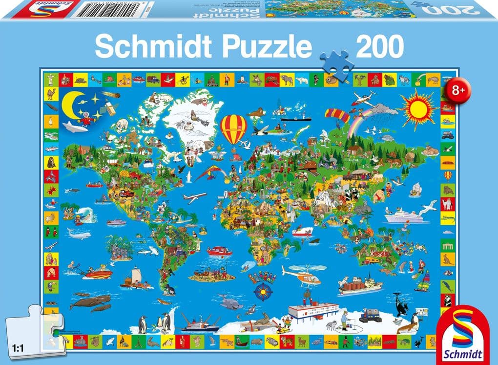 Deine bunte Erde. Puzzle