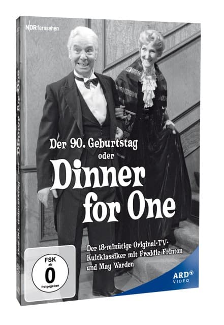 Der 90. Geburtstag oder Dinner for One, 1 DVD