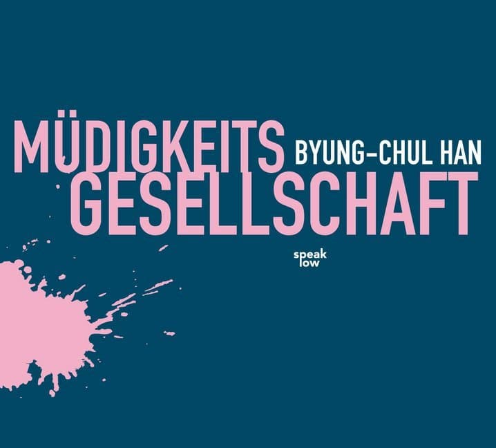 Müdigkeitsgesellschaft,Audio-CD