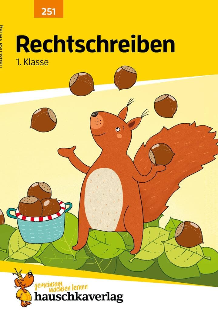 Deutsch 1. Klasse Übungsheft - Rechtschreiben