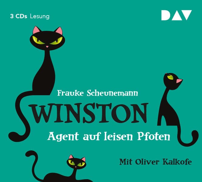 Winston - Agent auf leisen Pfoten,3 Audio-CD