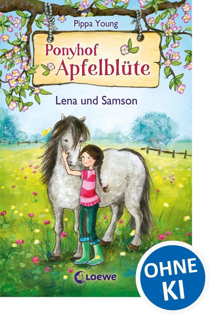 Ponyhof Apfelblüte 01. Lena und Samson