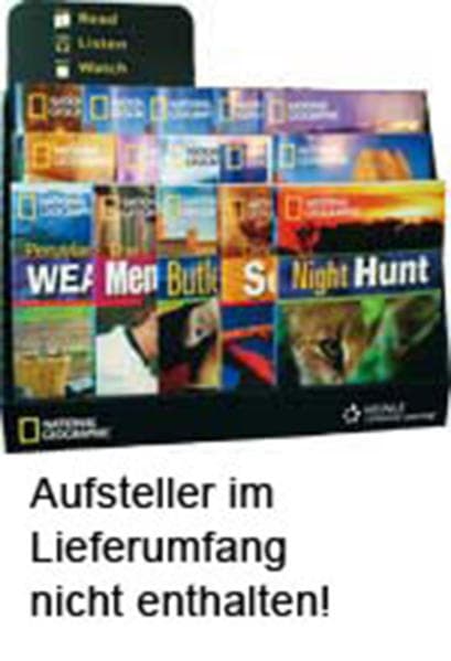 National Geographic Class Library Set 6, 2200 Headwords, CEF B2, 10 Lektüren, DVD, 3 Audio-CDs + Teacher's Book