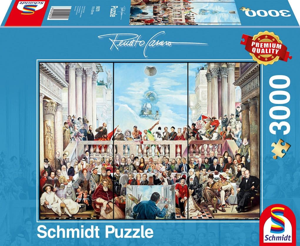 Renato Casaro, So vergeht der Ruhm der Welt, 3.000 Teile Puzzle