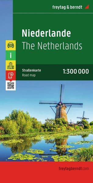 freytag & berndt Straßenkarte Niederlande 1:300.000