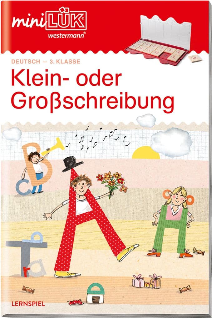 miniLÜK. Klein- oder Großschreibung: Rechtschreibung ab Klasse 3