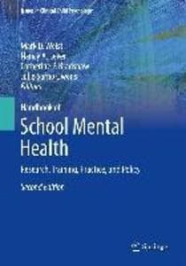 Handbook of School Mental Health