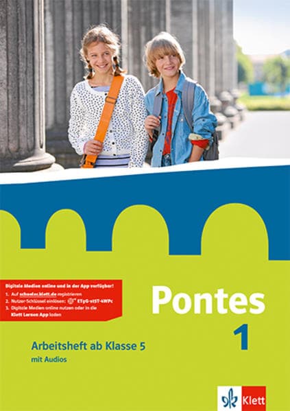 Pontes 1. Arbeitsheft ab Klasse 5 mit Audios 1. Lernjahr