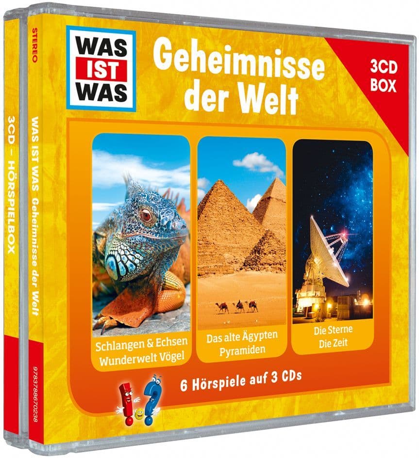 Was ist was Hörspielbox: Geheimnisse der Welt