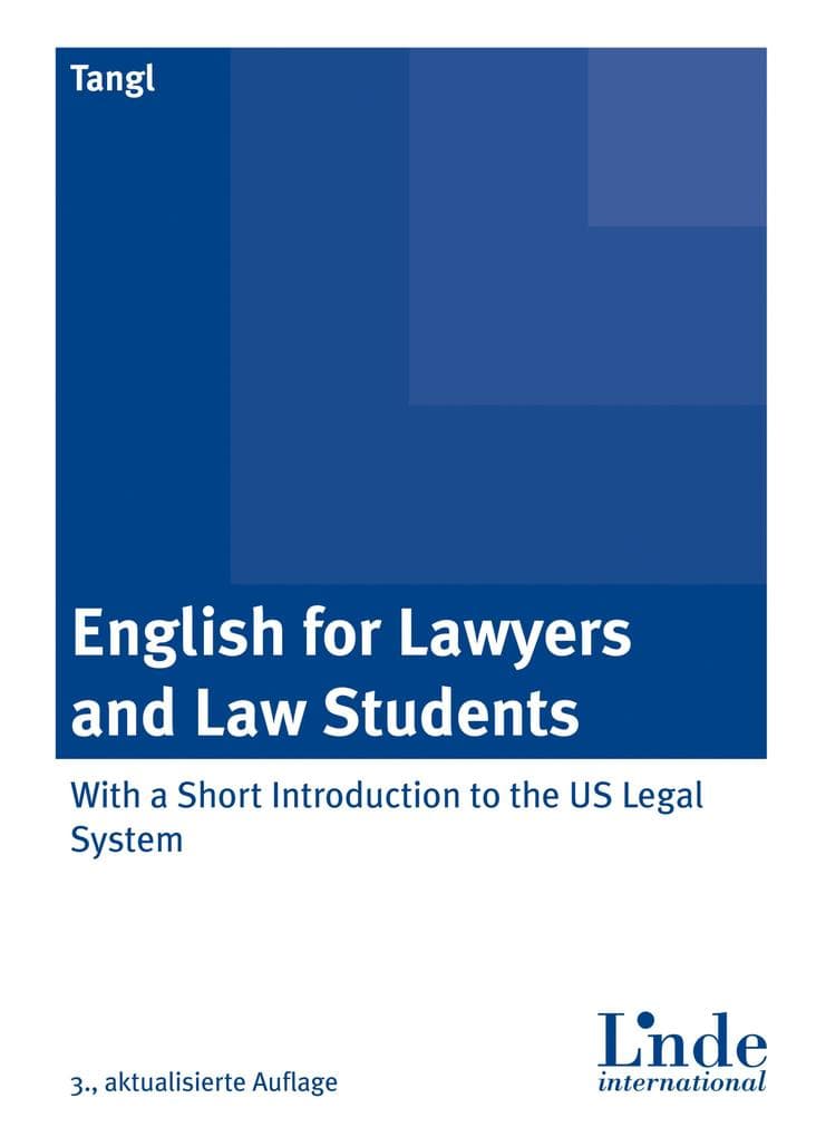 English for Lawyers and Law Students