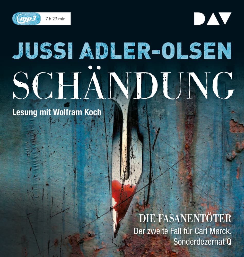 Schändung. Der zweite Fall für Carl Mørck, Sonderdezernat Q,1 Audio-CD, 1 MP3
