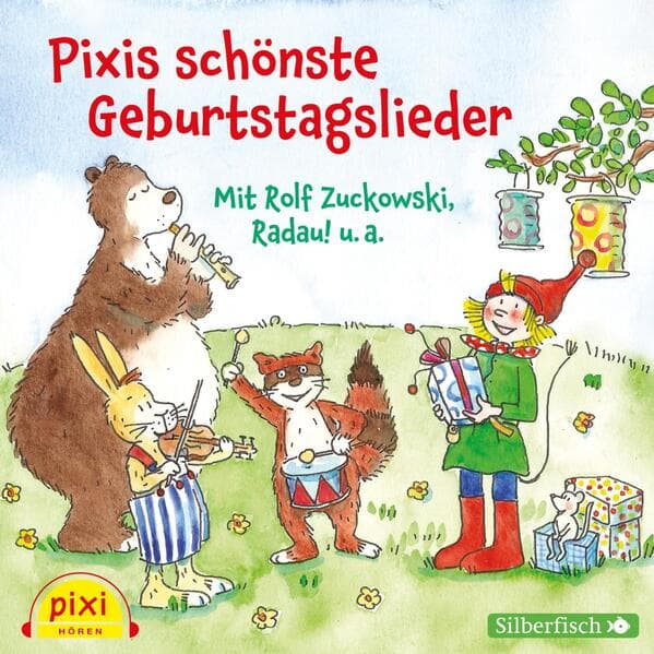 Pixis schönste Geburtstagslieder, 1 Audio-CD